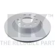 Jeu de 2 disques de frein arrière NK 3147133 - Visuel 1