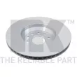 Jeu de 2 disques de frein arrière NK 3147136 - Visuel 2