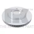 Jeu de 2 disques de frein avant NK 3147139 - Visuel 1