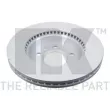 Jeu de 2 disques de frein avant NK 3147139 - Visuel 2