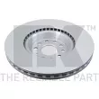 Jeu de 2 disques de frein avant NK 3147141 - Visuel 2