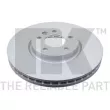 Jeu de 2 disques de frein avant NK 3147145 - Visuel 1