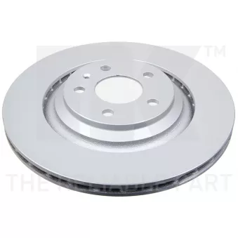 Jeu de 2 disques de frein arrière NK 3147147