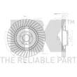 Jeu de 2 disques de frein avant NK 3147159 - Visuel 3