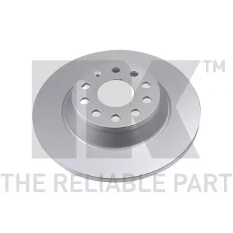 Jeu de 2 disques de frein arrière NK 3147160