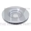 Jeu de 2 disques de frein avant NK 3147162 - Visuel 2