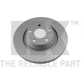 Jeu de 2 disques de frein arrière NK 3147163