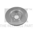 Jeu de 2 disques de frein arrière NK 3147163 - Visuel 2