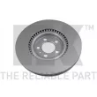 Jeu de 2 disques de frein avant NK 3147165 - Visuel 2