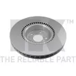 Jeu de 2 disques de frein avant NK 3147170 - Visuel 2