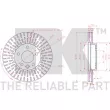 Jeu de 2 disques de frein avant NK 3147171 - Visuel 3