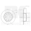 Jeu de 2 disques de frein arrière NK 3147175 - Visuel 3