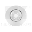 Jeu de 2 disques de frein avant NK 3147194 - Visuel 2