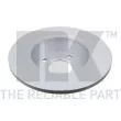 Jeu de 2 disques de frein avant NK 314741 - Visuel 2