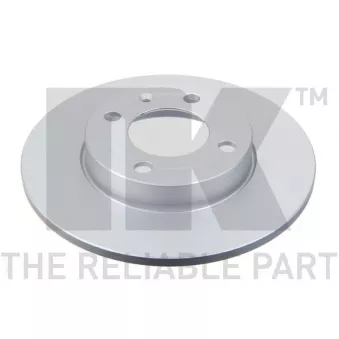 Jeu de 2 disques de frein avant NK 314754