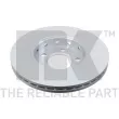 Jeu de 2 disques de frein avant NK 314758 - Visuel 2