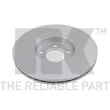 Jeu de 2 disques de frein avant NK 314759 - Visuel 2