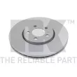 Jeu de 2 disques de frein avant NK 314760 - Visuel 1