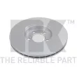 Jeu de 2 disques de frein avant NK 314760 - Visuel 2