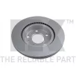 Jeu de 2 disques de frein avant NK 314762 - Visuel 2