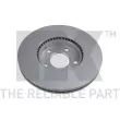 Jeu de 2 disques de frein avant NK 314765 - Visuel 2