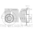 Jeu de 2 disques de frein arrière NK 314770 - Visuel 3