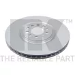 Jeu de 2 disques de frein avant NK 314774 - Visuel 1