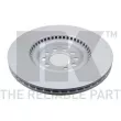 Jeu de 2 disques de frein avant NK 314774 - Visuel 2
