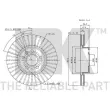 Jeu de 2 disques de frein avant NK 314783 - Visuel 3