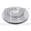 Jeu de 2 disques de frein avant NK 314787 - Visuel 1