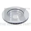 Jeu de 2 disques de frein avant NK 314787 - Visuel 2