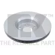 Jeu de 2 disques de frein avant NK 314799 - Visuel 2