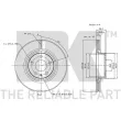 Jeu de 2 disques de frein avant NK 314799 - Visuel 3