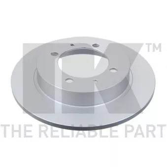 Jeu de 2 disques de frein arrière NK 314840