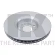 Jeu de 2 disques de frein avant NK 314842 - Visuel 2