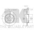 Jeu de 2 disques de frein arrière NK 314847 - Visuel 3
