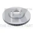 Jeu de 2 disques de frein avant NK 314848 - Visuel 1