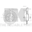 Jeu de 2 disques de frein avant NK 314849 - Visuel 3