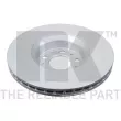 Jeu de 2 disques de frein avant NK 314851 - Visuel 2