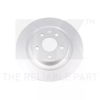 Jeu de 2 disques de frein arrière NK 314875