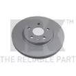 Jeu de 2 disques de frein avant NK 315013 - Visuel 1