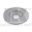 Jeu de 2 disques de frein arrière NK 315014 - Visuel 2