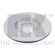 Jeu de 2 disques de frein arrière NK 315016 - Visuel 2