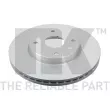 Jeu de 2 disques de frein avant NK 315018 - Visuel 1
