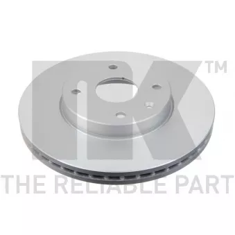Jeu de 2 disques de frein avant NK 315018