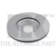 Jeu de 2 disques de frein avant NK 315019 - Visuel 2