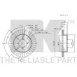 Jeu de 2 disques de frein avant NK 315205 - Visuel 3