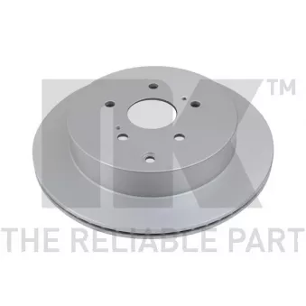 Jeu de 2 disques de frein arrière NK 315221