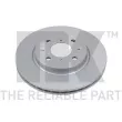 Jeu de 2 disques de frein avant NK 315224 - Visuel 1