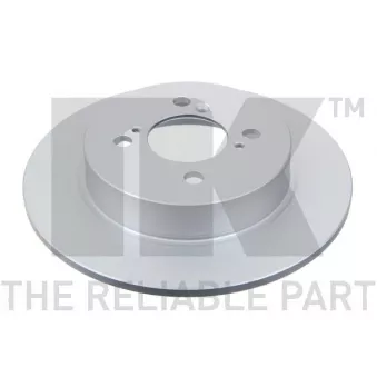 Jeu de 2 disques de frein arrière NK 315225